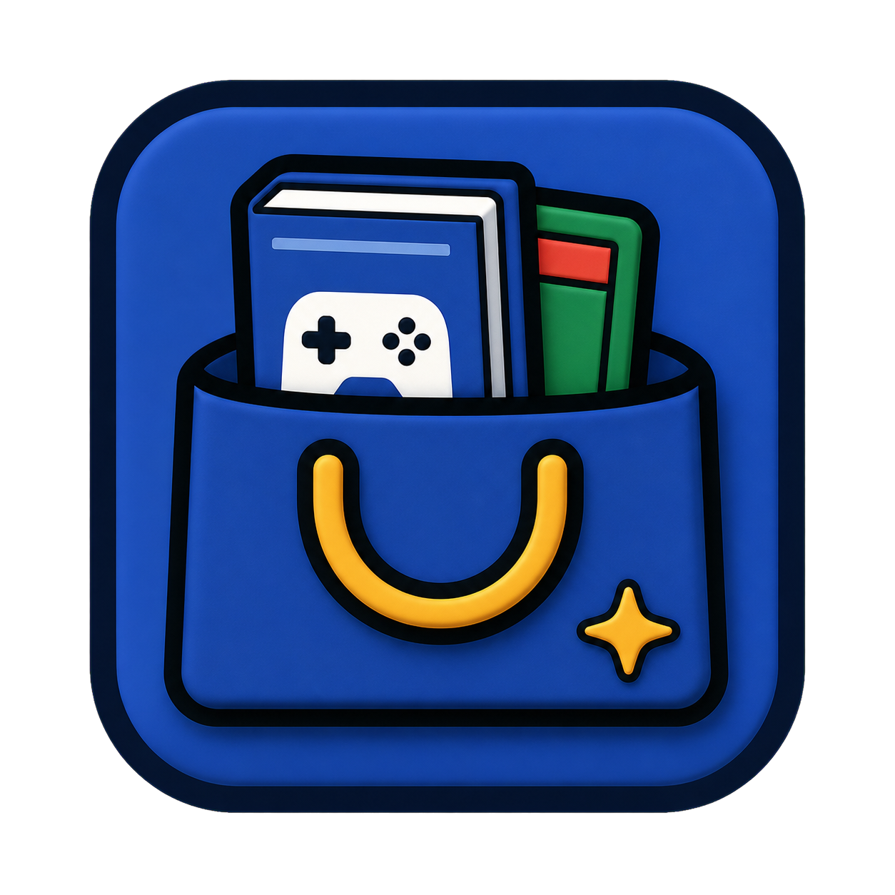 Game Store Tidy Up shift store icon